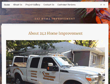 Tablet Screenshot of 242homeimprovement.com